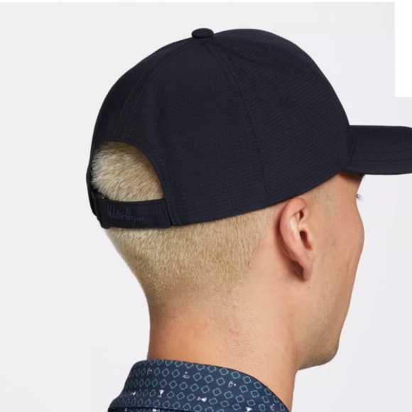 Walter Hagen Men's Grid Golf Hat Black O/S - Picture 2 of 14